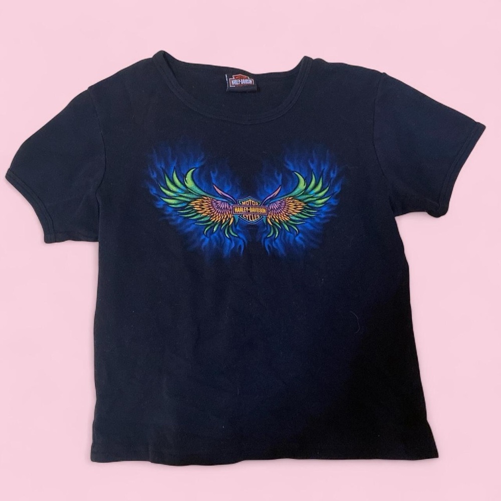 2000s Harley Davidson graphic tee